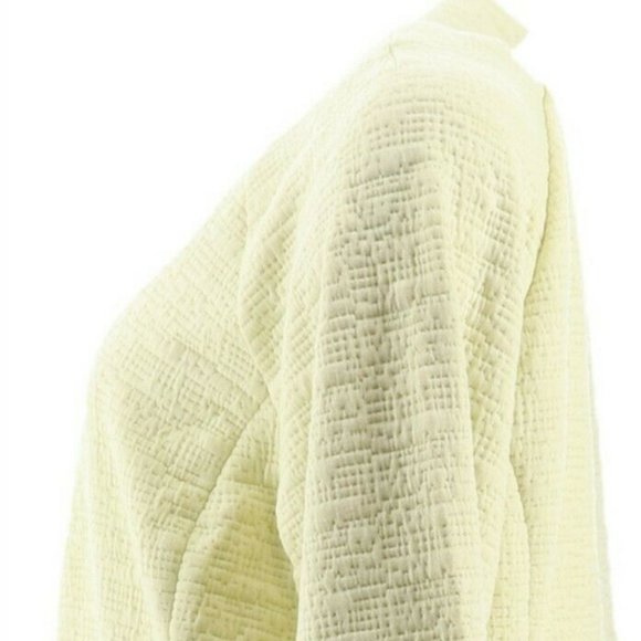 NWT H BY HALSTON LIGHTWEIGHT TEXTURED BOMBER JACKET 2 - Picture 3 of 9